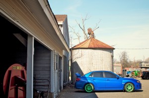 18x9.5 +38mm Enkei GTC01 2011 Subaru Impreza WRX STI