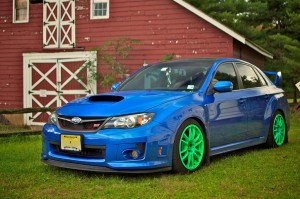 Ivans 2011 Subaru Impreza WRX STi Enkei GTC01 GREEN!!!