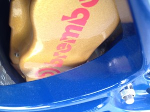 Enkei RPF1 Brembo Clearance 8mm Spacer Subaru STi